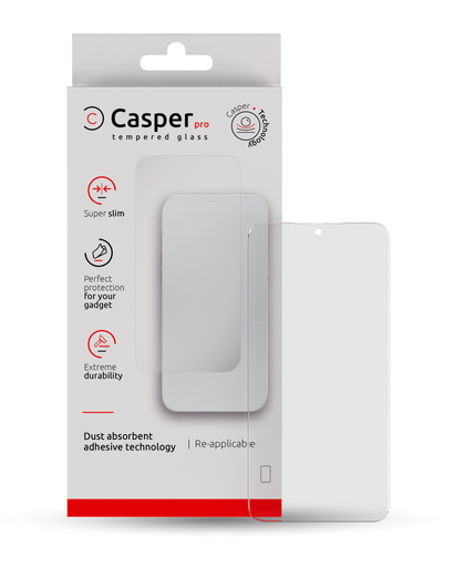 Casper Pro Tempered Glass Compatible For Samsung Galaxy S22 5G (Case Friendly) (Retail Pack)