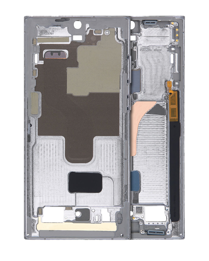 Mid-Frame Housing Compatible For Samsung Galaxy S22 Ultra 5G (US &amp; International Version) (Graphite)