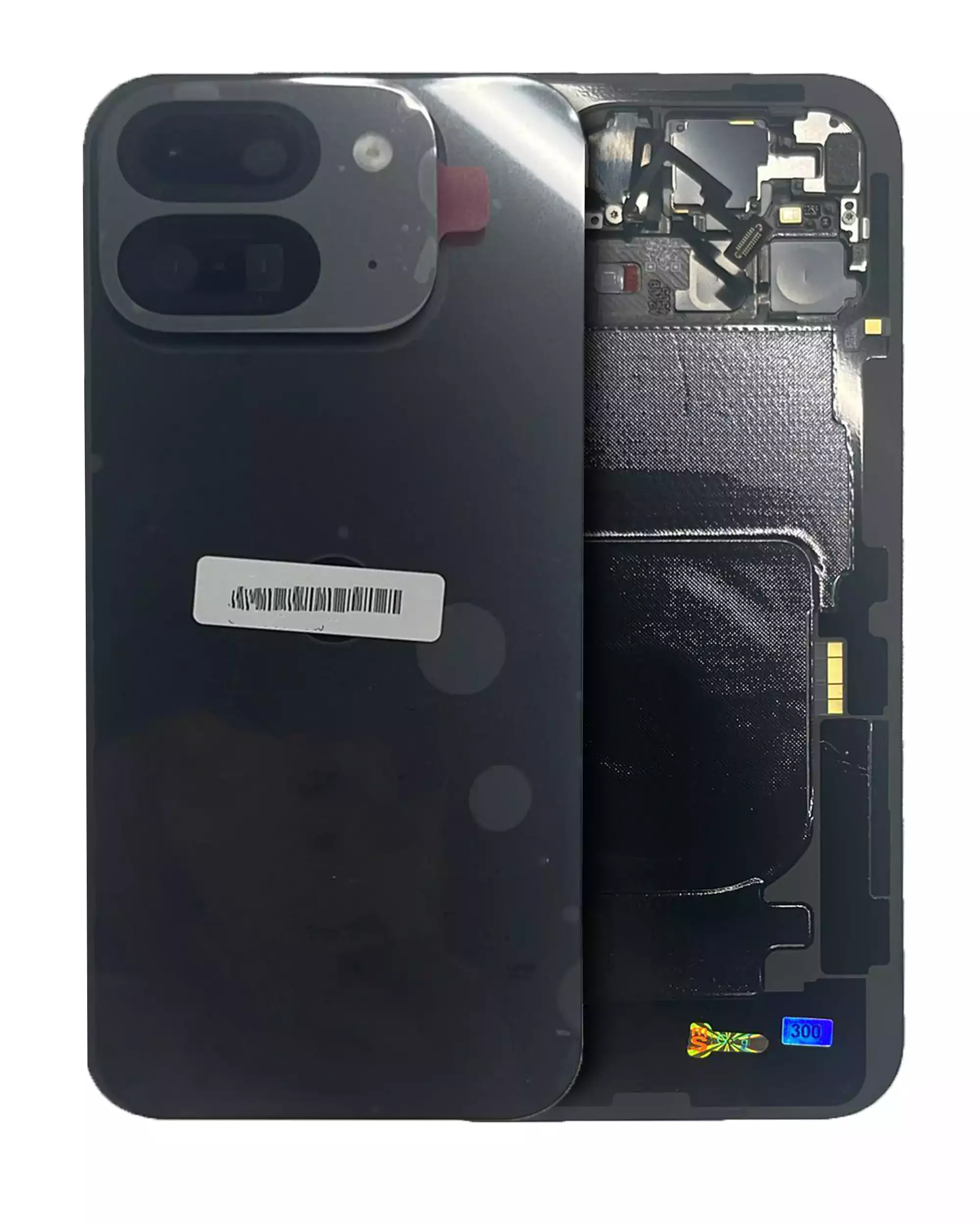 Back Cover Compatible For Google Pixel 9 Pro Fold (Genuine OEM) (Carbon)