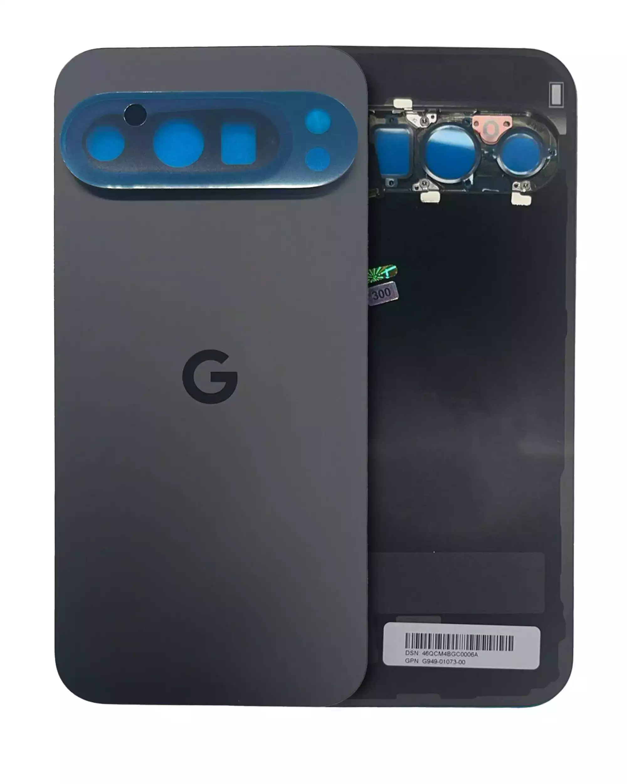 Back Cover Compatible For Google Pixel 9 Pro (Genuine OEM) (Obsidian)