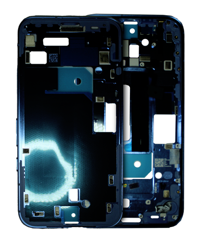 Mid Frame Housing Compatible For Google Pixel 8a (Genuine OEM) (Dark Sky)