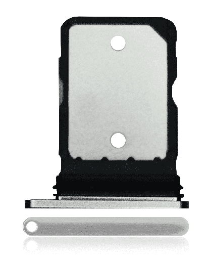 Sim Card Tray Compatible For Google Pixel 8a (Genuine OEM) (Light Porcelain)