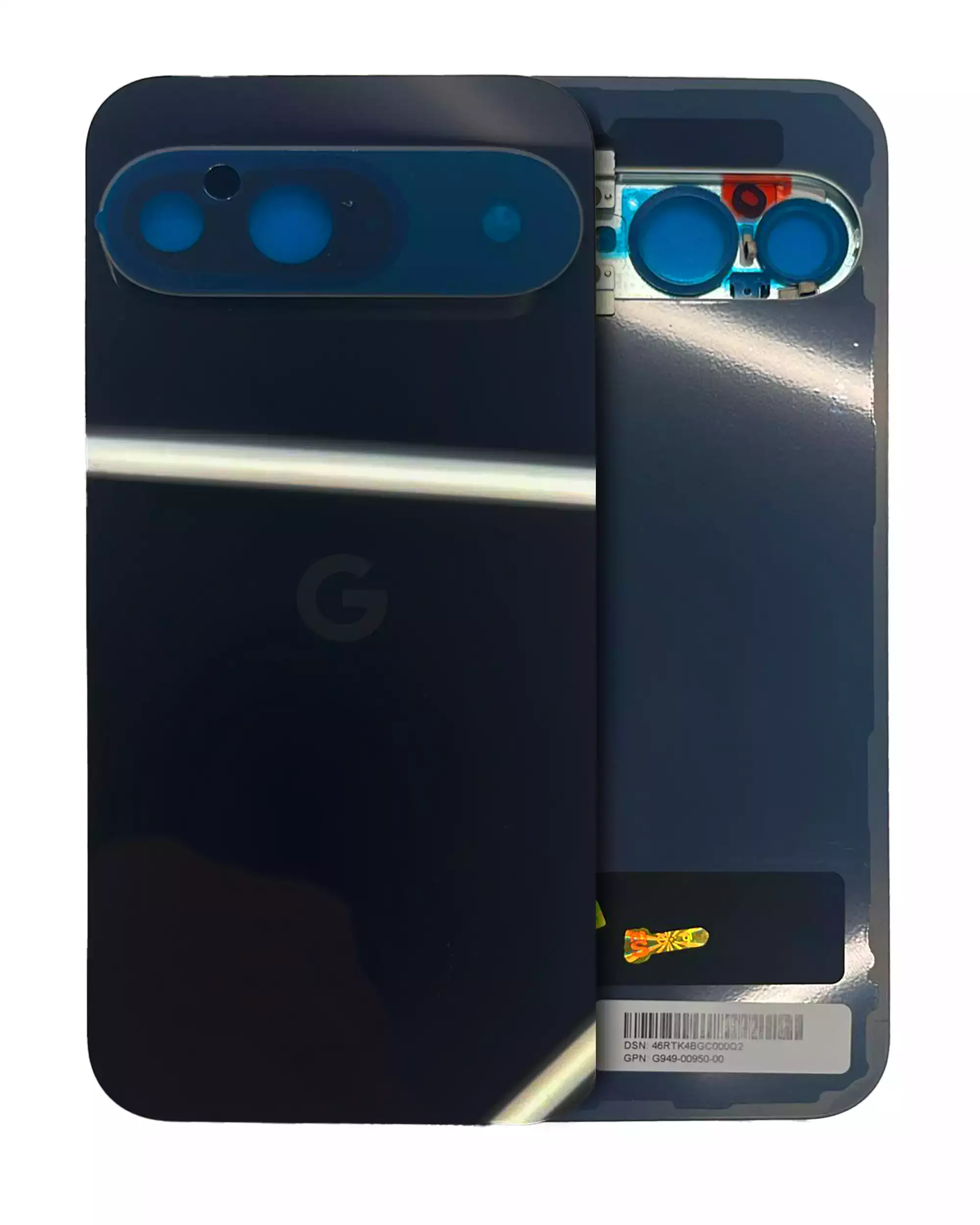 Back Cover Compatible For Google Pixel 9 (Genuine OEM) (Obsidian)