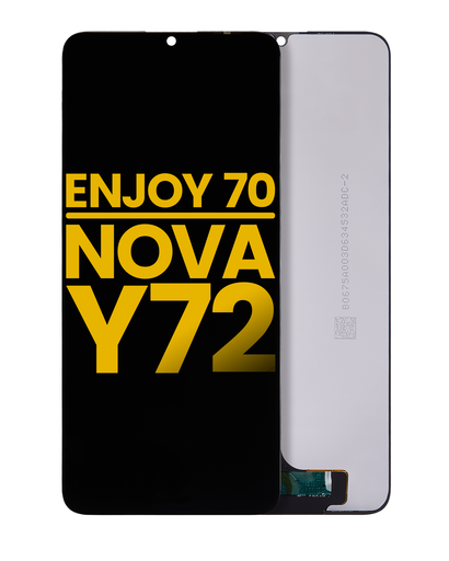 LCD Assembly With Frame Compatible For Huawei Enjoy 70 / Nova Y72 (Refurbished) (All Colors)