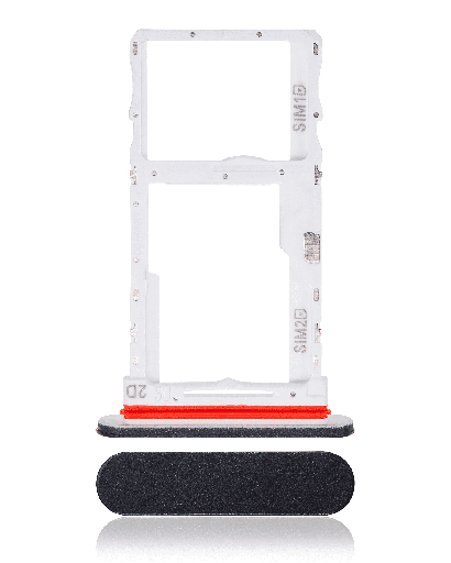 Dual Sim Card Tray Compatible For Sony Xperia 10 IV (Black)