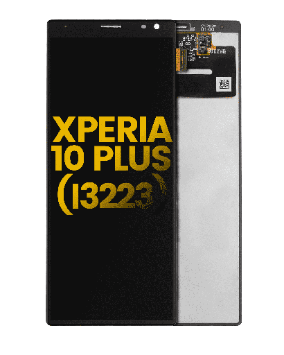 LCD Assembly Without Frame Compatible For Sony Xperia 10 Plus (I3223) (Refurbished) (Black)