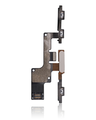 Fingerprint With Power / Volume Button Flex Cable Compatible For Sony Xperia 10 Plus (Silver)