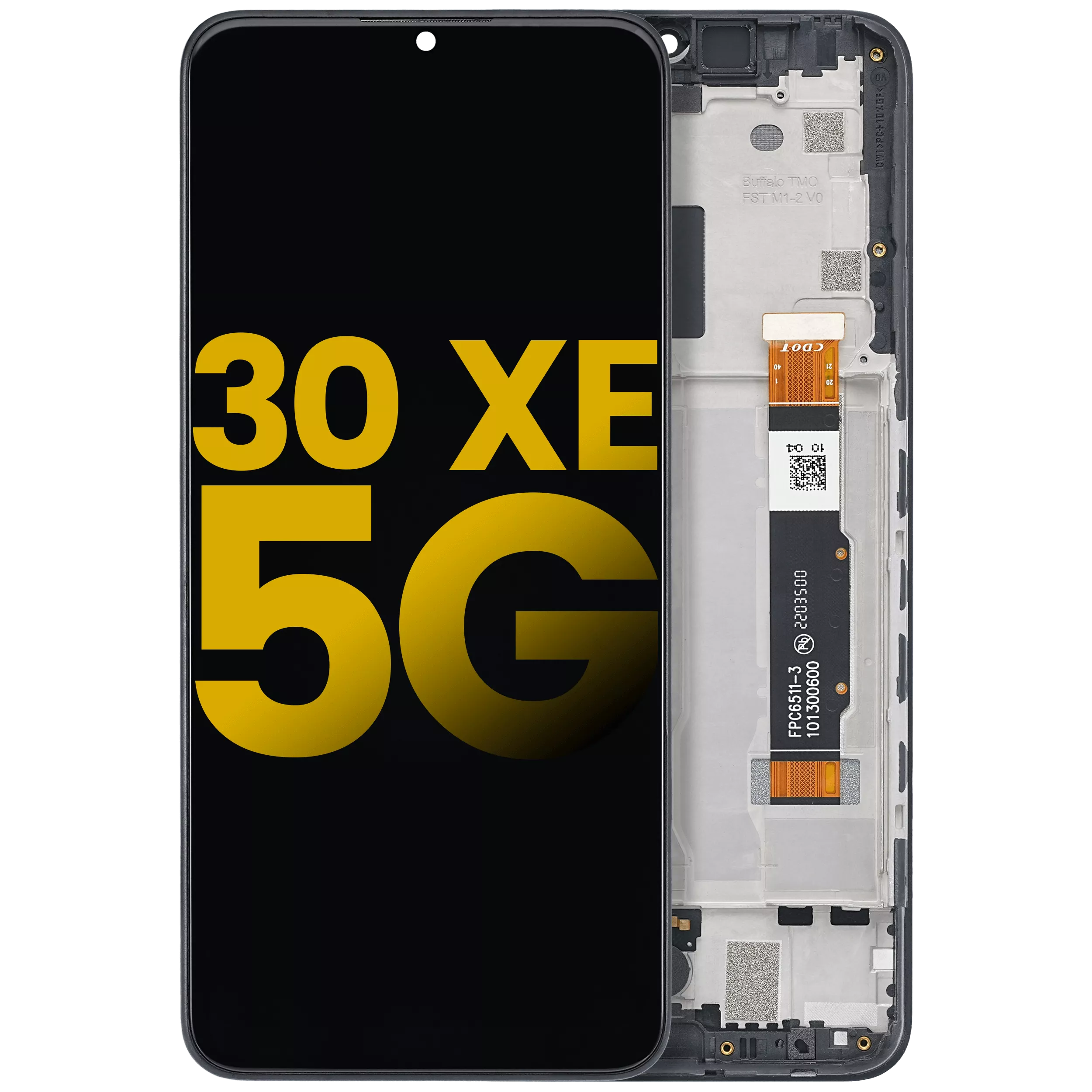 LCD Assembly With Frame Compatible For TCL 30 XE 5G (Refurbished) (All Colors)
