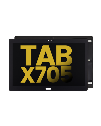LCD Assembly Without Frame Compatible For Lenovo Smart Tab P10 10.1&quot; (X705) (Refurbished) (Black)