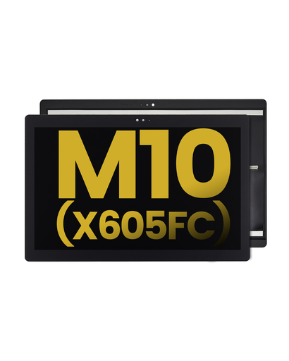 LCD Assembly Without Frame Compatible For Lenovo Tab M10 FHD 10.1&quot; (X605FC) (Refurbished) (Black)