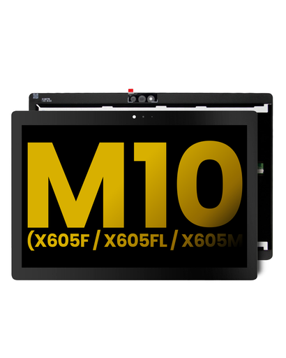 LCD Assembly Without Frame Compatible For Lenovo Tab M10 (X605F / X605FL / X605M) (Refurbished) (Black)