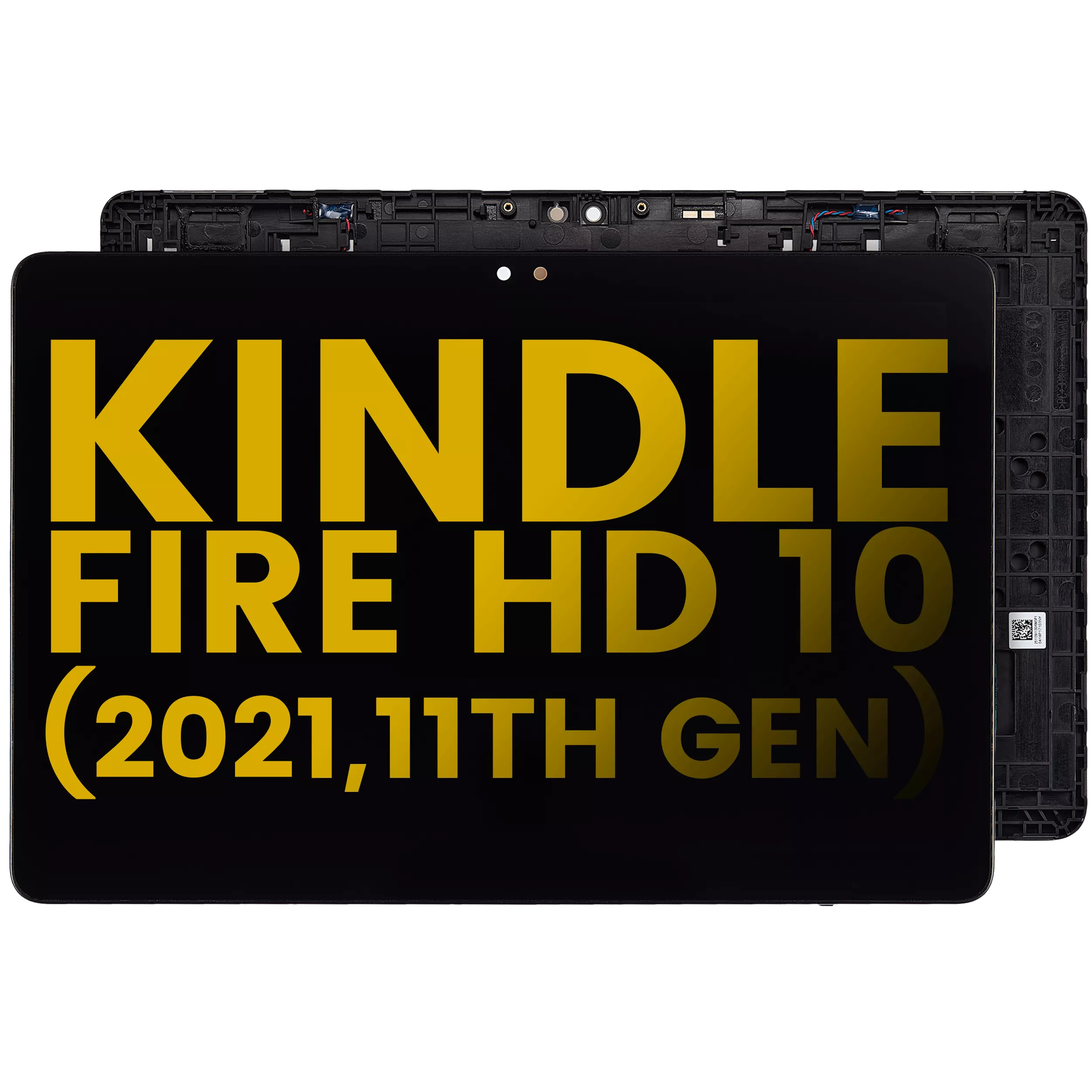 LCD Assembly With Frame Compatible For Amazon Kindle Fire HD 10 (11th Gen, 2021) (Refurbished) (All Colors)