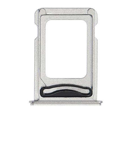 Dual Sim Card Tray Compatible For iPhone 14 Pro / 14 Pro Max (Silver)