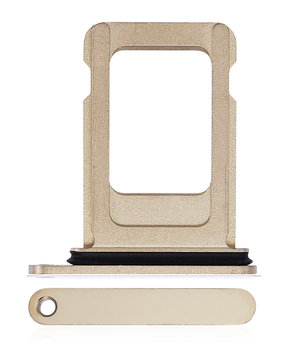 Single Sim Card Tray Compatible For iPhone 14 Pro / 14 Pro Max (Gold)