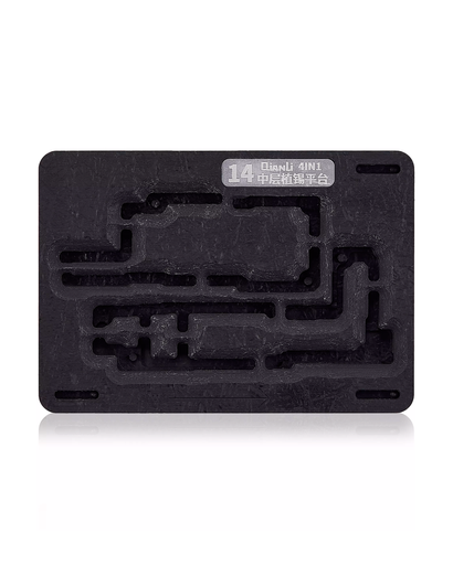 4 in 1 Middle Frame Reballing Platform Compatible For iPhone 14 / 14 Plus / 14 Pro / 14 Pro Max (Qianli)